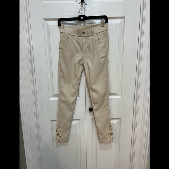 Amaryllis brand khaki jeggings - Picture 1 of 5